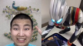 Ultraman Triga pergi ke sekolah.
