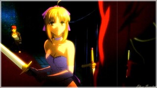 Fate Stay Night || Rin & Archer & Saber - Angel