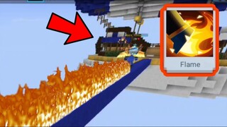 New Flame Footprint in Bedwars Blockman Go