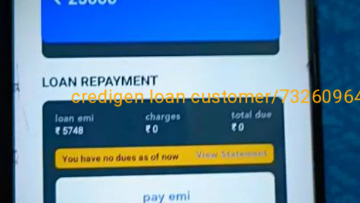 Credigen loan customer care number-₹☎🖊💯-7326096435/75.01.68.19.32