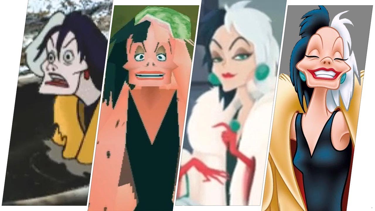 The Evolution of Cruella de Vil