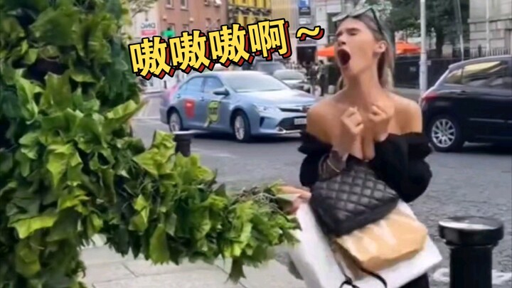 被吓一跳的真实反应，感觉魂都被吓出来了哈哈哈！