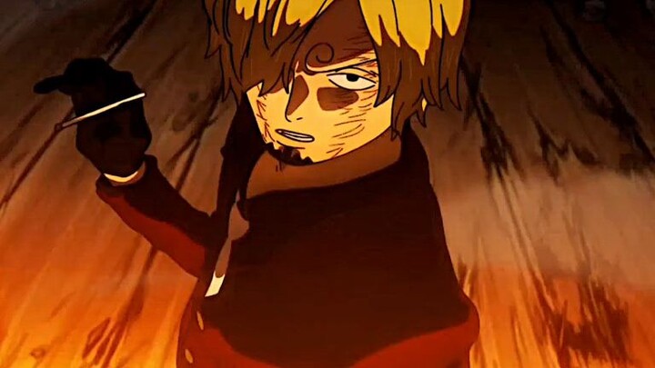 SANJI VS QUEEN&KING🔥