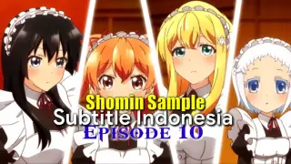 Shomin Sample - E10 (Subtitle Indonesia)