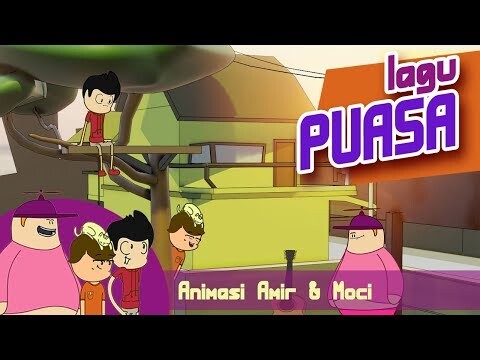 Kartun Lucu - Lagu Ngabuburit (Amir & Moci)