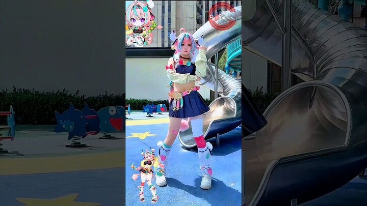 Varesa Kawai Dance ❤️ Genshin Impact Cosplay #shorts