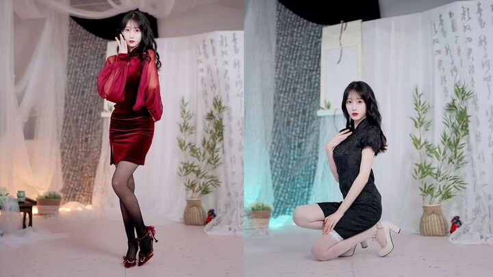 Come in and see the Chinese style sister dancing online! A little rouge color ❀~