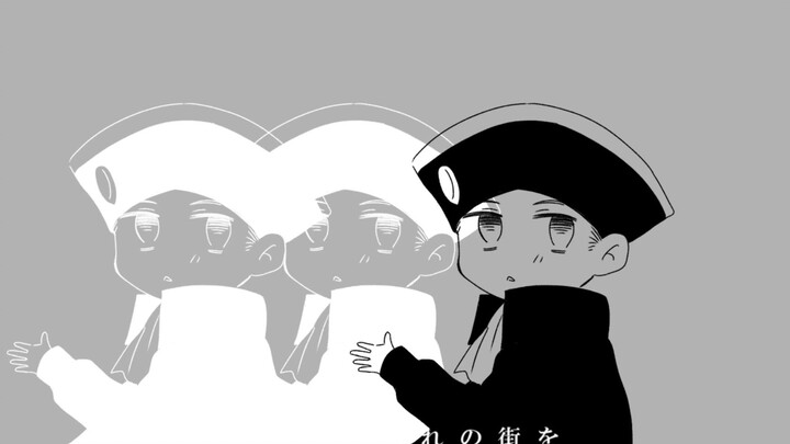 【APH/Handwritten】Delayed train 【Shinra's destruction anniversary】