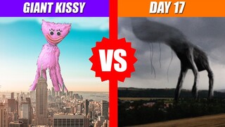 Giant Kissy Missy vs Day 17 | SPORE