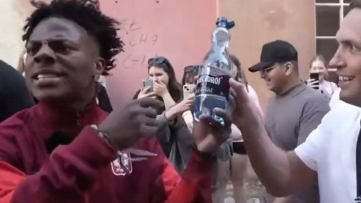 A bottle of water called nxxxxr