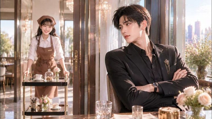 A thirty-year-old CEO and single parent fell in love with the maid serving him during a blind date!