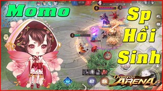 🌸Onmyoji Arena: Momo - Hồi Sinh Đông Đội, Suppor Hồi Máu 1 Cục To