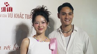 Cẩm Ly bất ngờ xuất hiện ủng hộ  Minh Dự, Anh Đức sánh đôi cùng bà xã tại premiere Mùa hè đẹp nhất