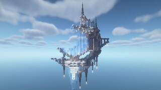 [Minecraft] ดวงจันทร์เวทมนตร์ | บทช่วยสอนการสร้างดวงจันทร์ที่เลือนลาง