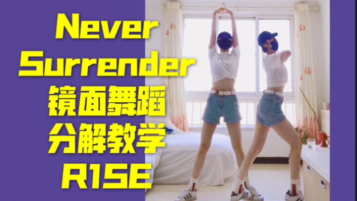 【教程】R1SE《Never Surrender》dance break综合位超详细镜面舞蹈分解教学|壶三专《曜》首唱会绝美初舞台速扒|dance cover