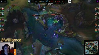 Tâm điểm trận đấu giữa TL và EG phần 5 #game #LOL