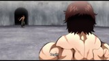 Baki - first fight after the recovery from poison. BAKI VS SHUNSEI
