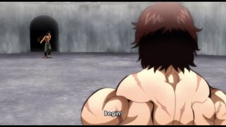 Baki - first fight after the recovery from poison. BAKI VS SHUNSEI