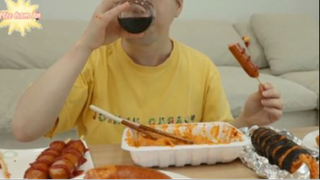 Bánh hot dog phô mai HQ phần 5 #mukbang