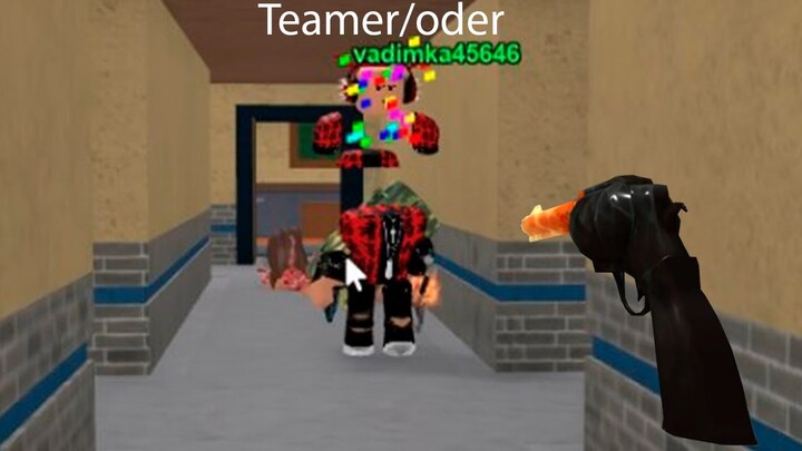 Destroying teamers & oders with exploits in MM2