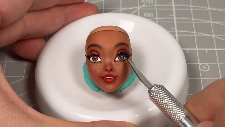 Clay Handcraft Princess Jasmine