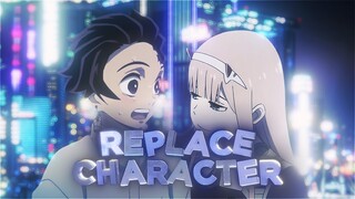How to Replace Anime Characters Tutorial | After Effects AMV Tutorial 2022 - FREE PROJECT FILE