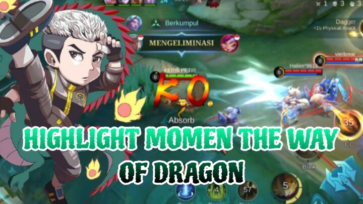 HIGHLIGHT MOMEN THE WAY OF DRAGON