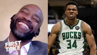 GET UP "Bucks in 7" - Vince Carter 'believe' Giannis can comeback against Tatum in Bucks vs Celtics