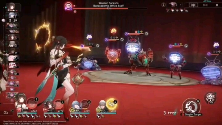 [LS] MoC/Memory of Chaos Shadow Patch 2.7 Node 2 with Summon Break Team (Lingsha DPS)