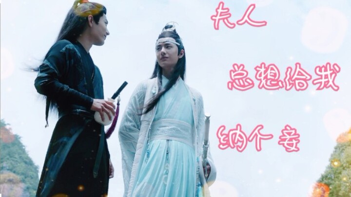 「忘羡」夫人总想给我纳个妾   第四集    大结局  沙雕无脑甜剧     勿上真人
