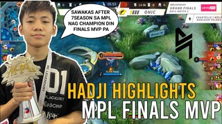 HADJI FINALS MVP HIGHLIGHTS #breakthecode #blacklistinternational