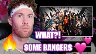 Reacting to ANIME Openings for THE FIRST TIME 👀 🙈