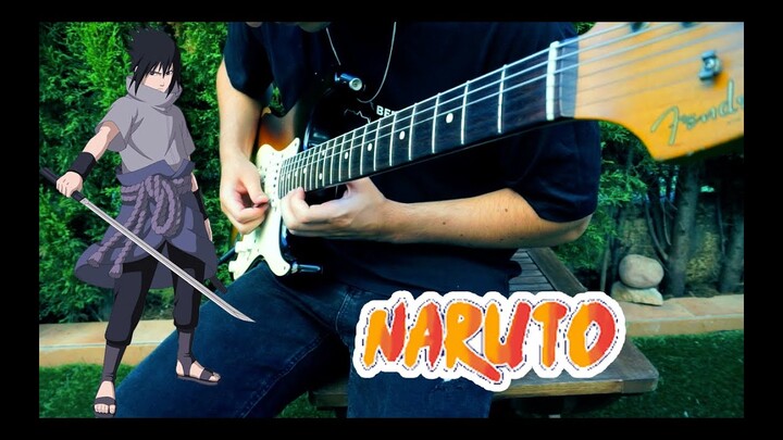 Hyouhaku + Kokuten Cover - Sasuke Theme Naruto Shippuden OST Acoustic/Electric Guitar Cover (Nejira)