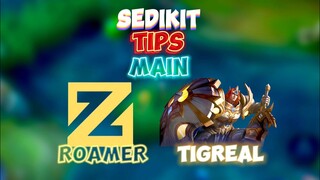 SEDIKIT TIPS MAIN ROAMER TIGREAL KETIKA LAWAN JANGLER HAYA DAN ROAMER LAWAN MINOTAUR🙌✍️ #gameplay