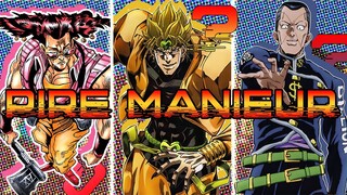 LES PIRES MANIEURS DE STANDS DE JOJO’S BIZARRE ADVENTURE !