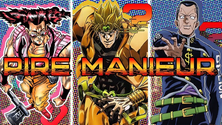 LES PIRES MANIEURS DE STANDS DE JOJO’S BIZARRE ADVENTURE !