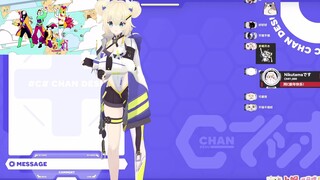 [C-chan's Slice] Blonde, busty, twin-tailed beauty who can sing and dance—Bailing Wei's rival! Gamin