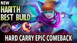 IMPOSSIBLE COMEBACK !! | HARITH BEST BUILD IN 2021 | MLBB | HARITH GAMEPLAY AND BUILD