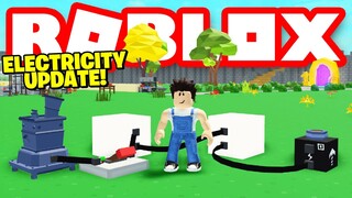 ELECTRICITY UPDATE! *Wires, Lamps, & More!* Roblox Islands