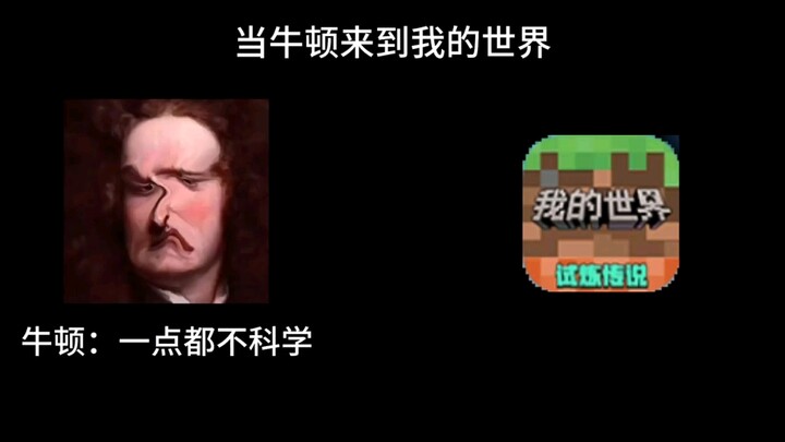 When Newton Comes to Minecraft 3