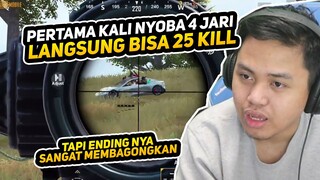 PERTAMA KALI MAIN 4 JARI, LANGSUNG PANEN 25 KILL