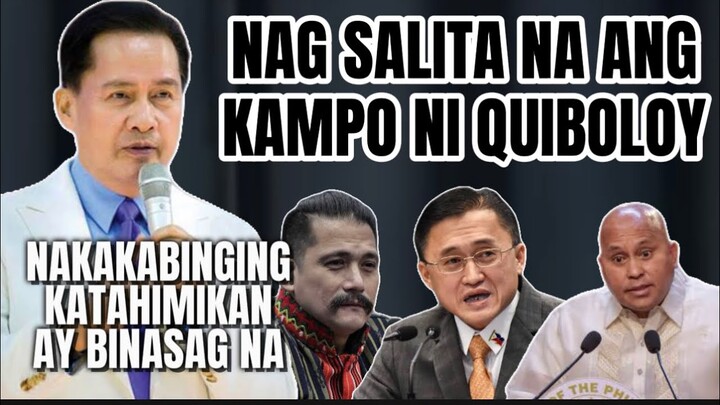 NAG SALITA NA ANG KAMPON NI QUIBOLOY, NAG AANGAS NA