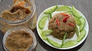 cách làm mắm chuối đậu xanh.để được ba tháng
