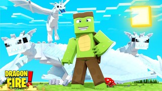 THE SEARCH FOR ICE DRAGONS CONTINUES! - Minecraft DragonFire
