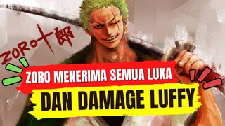 Ketika Zoro rela mengorbankan dirinya demi Luffy - One Piece Nakama