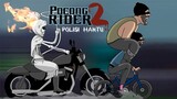 Pocong Rider - Polisi Hantu Vs Penjahat Kelas Teri - Kartun Racing Lucu