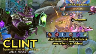 Maniac+20 kill tanpa balas! clint sang penakhluk land of dawn