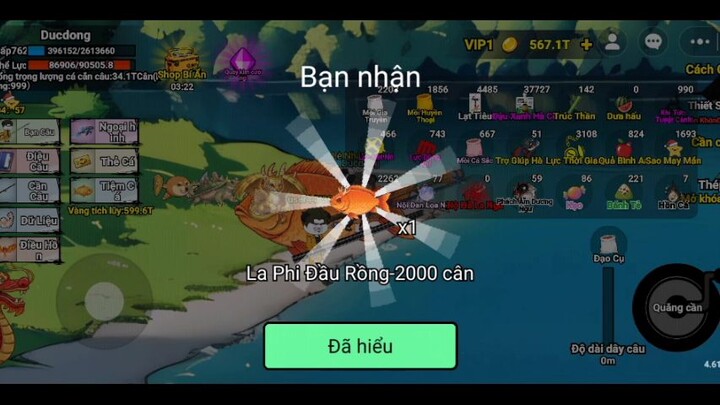 câu cá vạn cân #BuildaGame