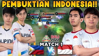 W/ Max, KB | Ajang Pembuktian INDO!! Saatnya Pembuktian Siapa yang Terkuat!! - INA vs PH Match 1