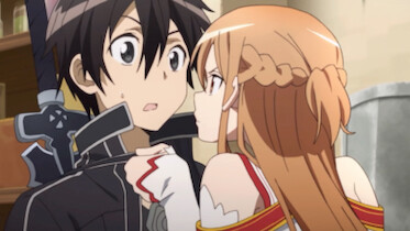 Sword Art Online SAO Kirito's embarrassing scene